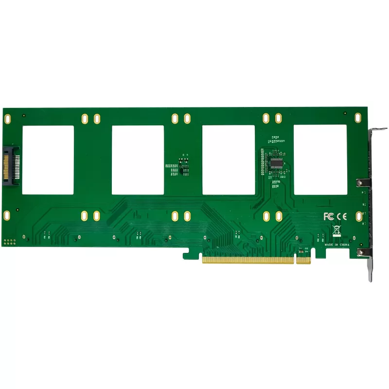 InLine 76660R iekšējā U.2 saskarnes karte, PCIe, vīrišķais, 4 Gbit/s