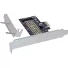 Iekšējais M.2 adapteris InLine 76660S PCIe 1 Gbit/s 3.3 V