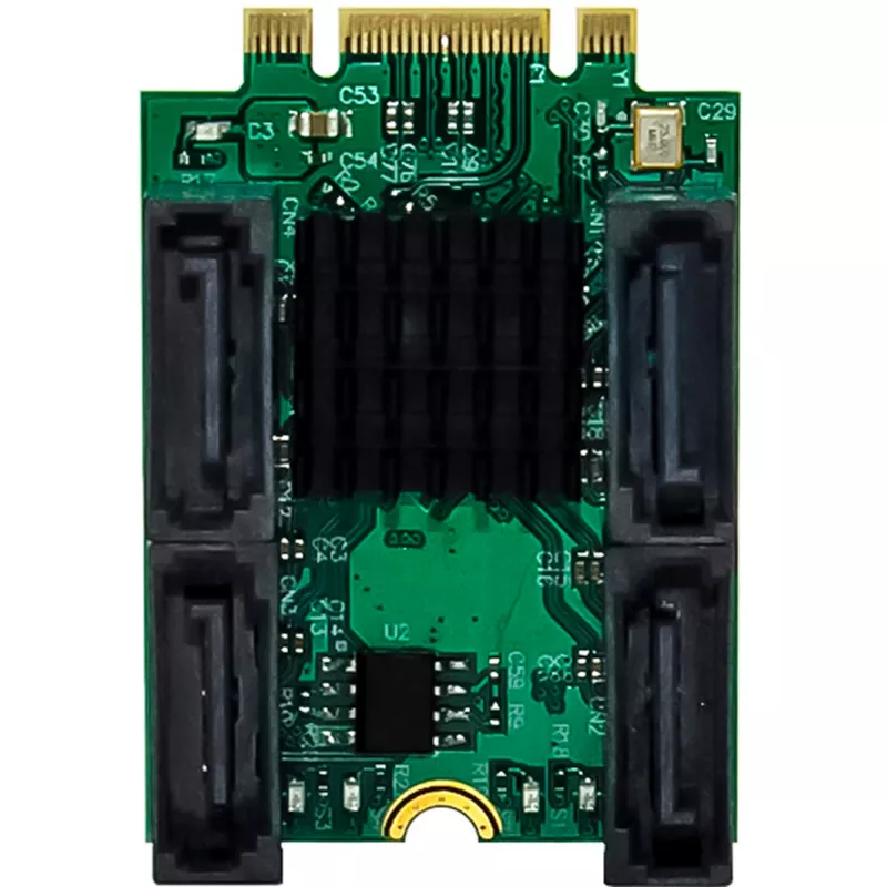InLine 76660U iekšējā SATA saskarnes karte M.2 uz SATA 6 Gbit/s