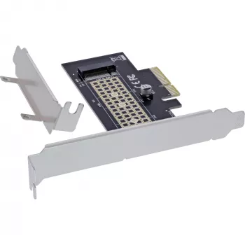 InLine 76660V iekšējā M.2 saskarnes karte PCIe 4 Gbit/s
