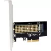 InLine 76660V iekšējā M.2 saskarnes karte PCIe 4 Gbit/s
