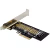 InLine 76660V iekšējā M.2 saskarnes karte PCIe 4 Gbit/s