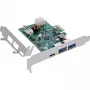 InLine 76661M saskarnes kartes/adapteris Iekšējais USB 3.2 Gen 1 (3.1 Gen 1), USB Type-C