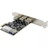 InLine 76662D saskarnes kartes/adapteri iekšējais Molex 4-pin, USB 3.2 Gen 1 (3.1 Gen 1)
