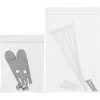 InLine Patch panel Cat.6A 0.5U 8 porti, galda/sienas/sliedes, melns, putekļu aizsardzība