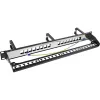 InLine Patch panel Cat.6A 16-portu 19 collu 1U melns