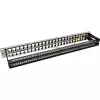 InLine tukšais RJ45 Keystone ielāpu panelis 19 collu, 48 porti, 1U, melns