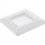 Sienas rāmis ar suku caurlaidi InLine 78501 televizoram, plastmasa, balts RAL9010, 80×80 mm
