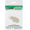 InLine optisko šķiedru adapteris dupleksais LC/LC sieviešu MultiMode keramikas uzmava