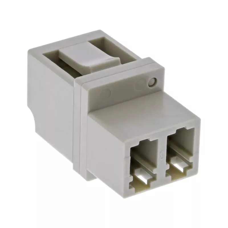 InLine optisko šķiedru adapteris dupleksais LC/LC sieviešu MultiMode keramikas uzmava