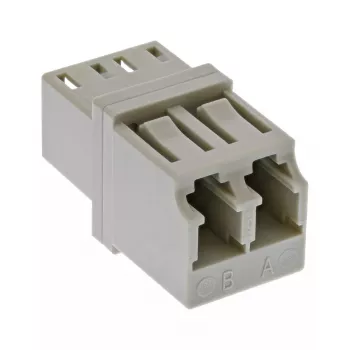 InLine optisko šķiedru adapteris dupleksais LC/LC sieviešu MultiMode keramikas uzmava