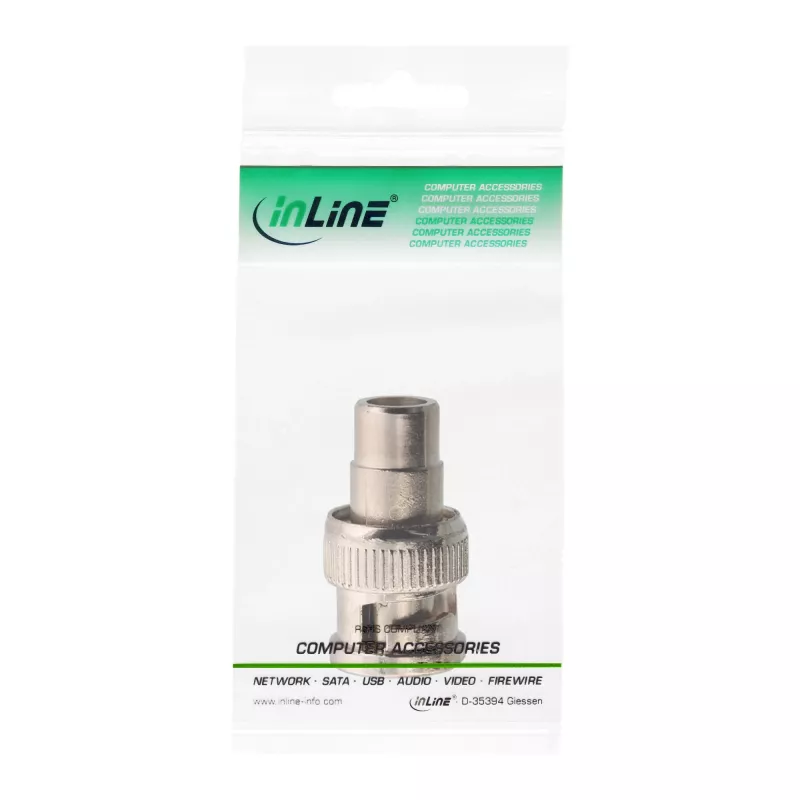 Video Adapter InLine 99321 RCA sieviešu uz BNC vīriešu