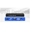 ATEN 2‑portu USB 4K HDMI divu displeju KVMP slēdzis (iekļauti kabeļi)