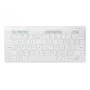 Samsung mobilās ierīces tastatūra EJ-B3400BWGGDE Balta Bluetooth QWERTZ Vācu Baterija AAA 280.4×127.4×15.4 mm