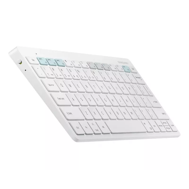 Samsung mobilās ierīces tastatūra EJ-B3400BWGGDE Balta Bluetooth QWERTZ Vācu Baterija AAA 280.4×127.4×15.4 mm