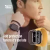 PanzerGlass ® Full body vāciņš Melns Apple Watch SE 3 | SE | 6 | 5 | 4 | 44mm