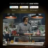 Smart LED starter kit Philips Hue balta and Colour Ambience — 2× E27 11W bulb, Bluetooth/Zigbee