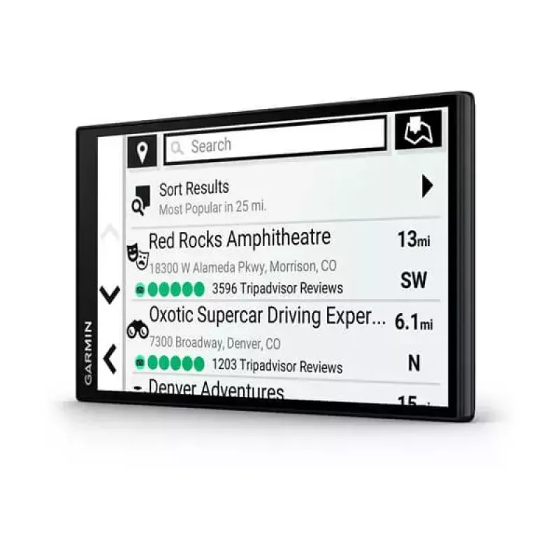 Navigators Garmin DriveSmart 76 7 collu TFT skārienekrāns 32 GB melns