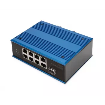 Nepārvaldāms tīkla slēdzis Digitus DN-651132 8 porti Ātrais Ethernet 1 SFP augšupsaite