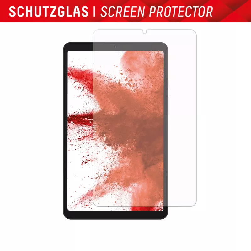 Displex Planšetdatora aizsargstikls (9H) Samsung Galaxy Tab A11/A9, Eco montāžas rāmis, neplīstošs