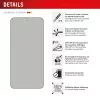 Displex privātuma ekrāna aizsargs (10H) Samsung Galaxy S24+/S25+, EASY-ON® Eco montāžas rāmis, privātuma filtrs