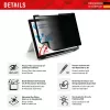 Displex TABLET PRIVACY SAFE noņemams 2 virzienu privātuma filtrs iPad 10,2 inch (7./8./9. paaudzei)