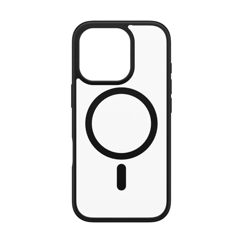 PanzerGlass ® HardCase caurspīdīgs ar melnu MagSafe & rāmi iPhone 16 Pro