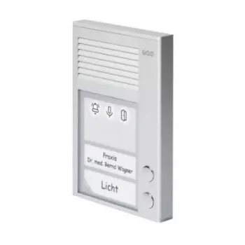 Auerswald TFS Dialog 212 Alumīnija vadu domofons IP22 stiprināms pie sienas
