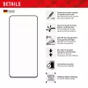 Displex Premium ekrāna aizsargs (pilns pārklājums, 10H) Samsung Galaxy S22+/S23+, EASY-ON® Eco montāžas rāmis, pilns pārklājums