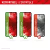Displex Premium ekrāna aizsargs (pilns pārklājums, 10H) Samsung Galaxy S22+/S23+, EASY-ON® Eco montāžas rāmis, pilns pārklājums