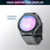 Cellularline ION PRO Round Bluetooth® viedpulkstenis ar lietotni, 3,51 cm (1,38 collas), TFT, skārienjūtīgs ekrāns, 0,00064 GB, 98 g