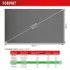 Displex PRIVACY SAFE noņemams 2 virzienu privātuma filtrs galda monitoram 24 inch (16:10)