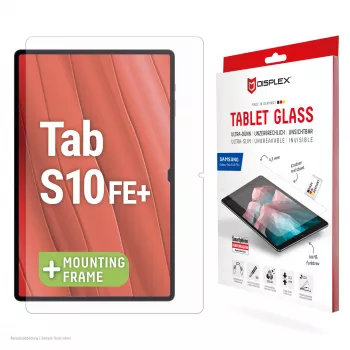 Displex Tablet Glass (9H) Samsung Galaxy Tab S10 FE+, Eco montāžas rāmis, neplīstošs