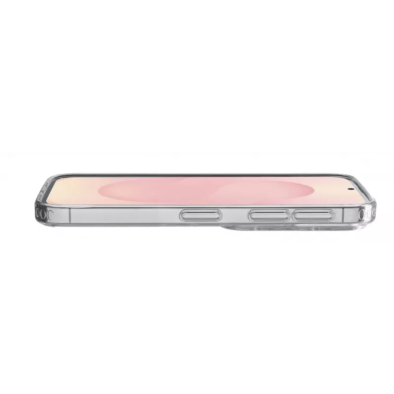 Cellularline Clear Strong - Galaxy S25 Edge ciets maciņš ar gumijas malām