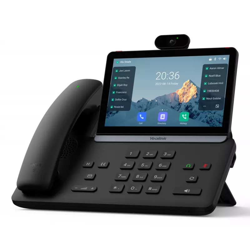 IP galda tālrunis Yealink SIP-T88V Pro — skārienekrāns, HD audio, SIP