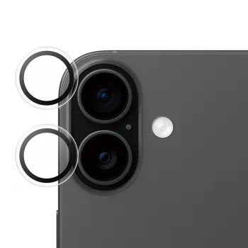 Kameras lēcas aizsargs PanzerGlass SAFE iPhone 17 16 16 Plus Pret skrāpējumiem Triecienizturīgs Caurspīdīgs