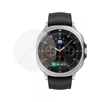 Ekrāna aizsargs PanzerGlass Samsung Galaxy Watch8 Classic 46mm izturīgs pret skrāpējumiem un triecieniem