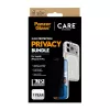 PanzerGlass CARE privātuma aizsargapvalks iPhone 17 Pro — 3-in-1, privātuma aizsardzība, integrēts kameras vāciņš