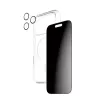 PanzerGlass CARE privātuma aizsargapvalks iPhone 17 Pro — 3-in-1, privātuma aizsardzība, integrēts kameras vāciņš