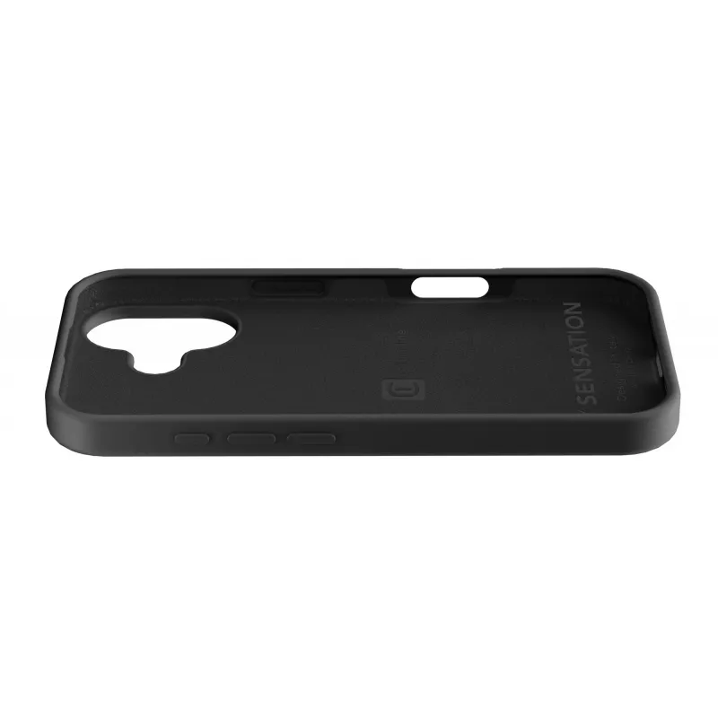 Cellularline Sensation - iPhone 17 īpaši mīksts silikona maciņš ar mīksti pieskaramu apdari, ideāli piemērots, lai aizsargātu katru jūsu iPhone 17 detaļu ar eleganci un komfortu.