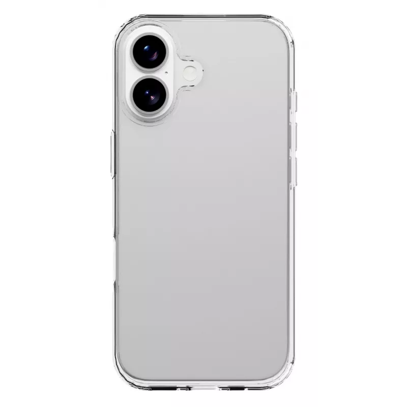 Cellularline Clear Protect - iPhone 17 ciets maciņš ar gumijas malām