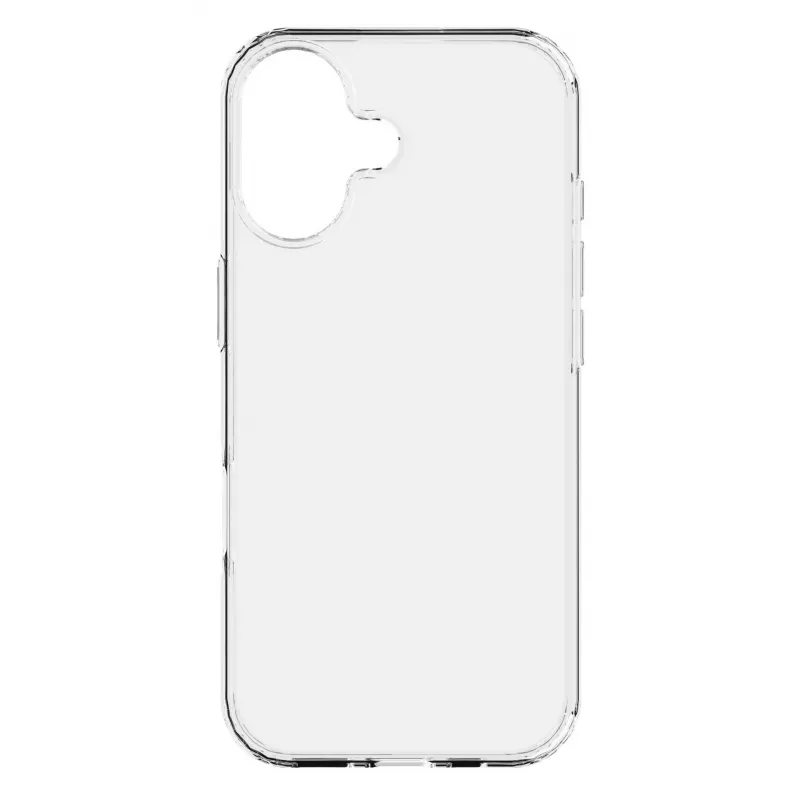 Cellularline Clear Protect - iPhone 17 ciets maciņš ar gumijas malām