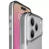 Cellularline Clear Protect - iPhone 17 Pro Max cietais vāciņš ar gumijas malām