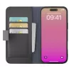 Cellularline Book Agenda - iPhone 17 ādas efekta grāmatveida vāciņš ar magnētisko aizdari