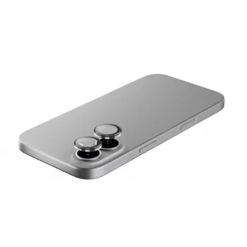 Cellularline Camera Lens Ring - iPhone 17 Rūdīta stikla kameras aizsardzība