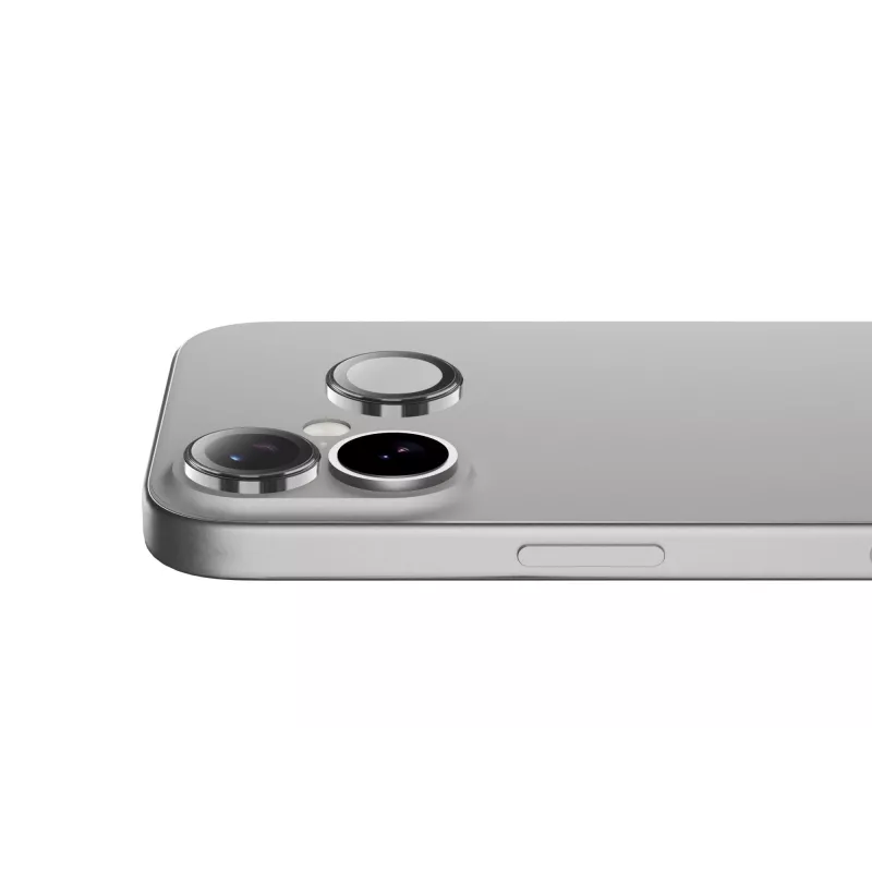 Cellularline Camera Lens Ring - iPhone 17 Rūdīta stikla kameras aizsardzība