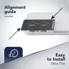 Cellularline Camera Lens Ring - iPhone 17 Rūdīta stikla kameras aizsardzība