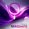 Cellularline Iconic Mag - iPhone Air caurspīdīgs vāciņš ar krāsainām malām, saderīgs ar Magsafe ekosistēmu
