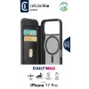 Cellularline Daily Mag - iPhone 17 Pro Book cover with semi-transparent hard back Saderīga with Magsafe® ecosystem