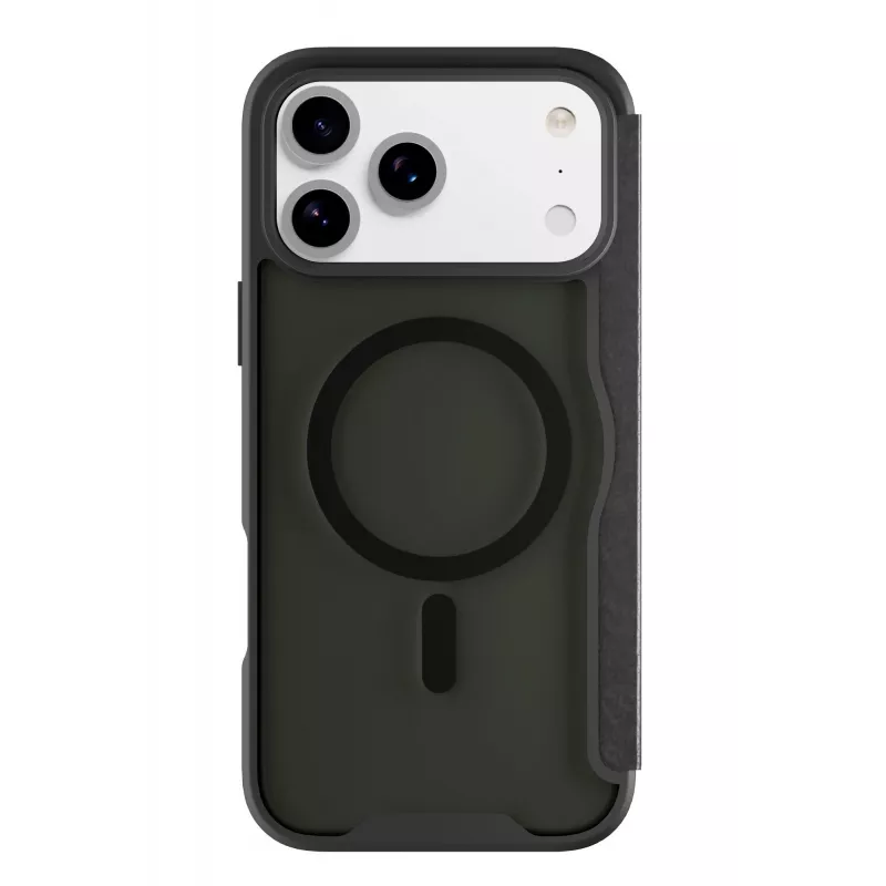 Cellularline Daily Mag - iPhone 17 Pro Book cover with semi-transparent hard back Saderīga with Magsafe® ecosystem